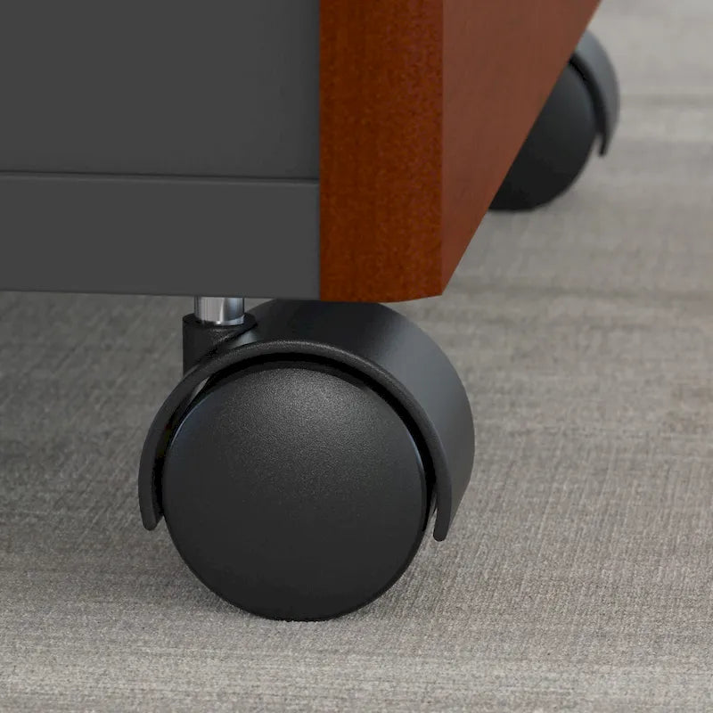 72W U Shaped Desk with Drawers by