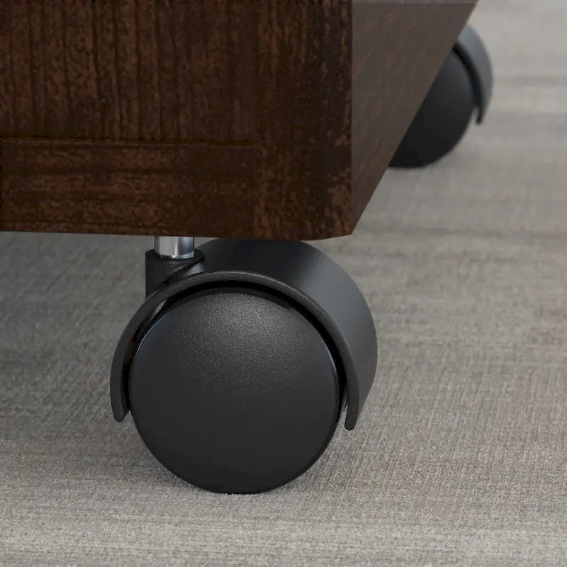 72W U Shaped Desk with Drawers by