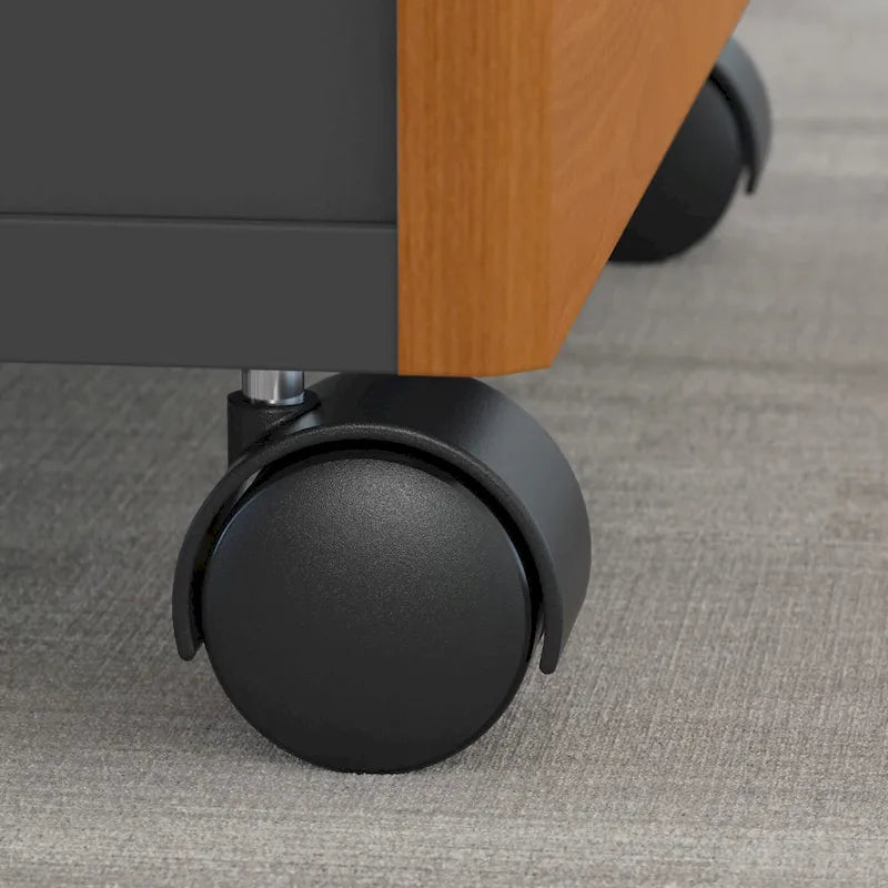 72W U Shaped Desk with Drawers by
