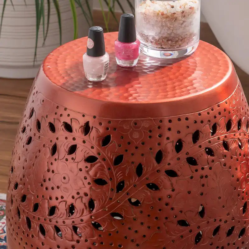 Mesa de apoio em alumínio