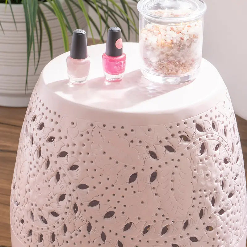 Mesa de apoio em alumínio