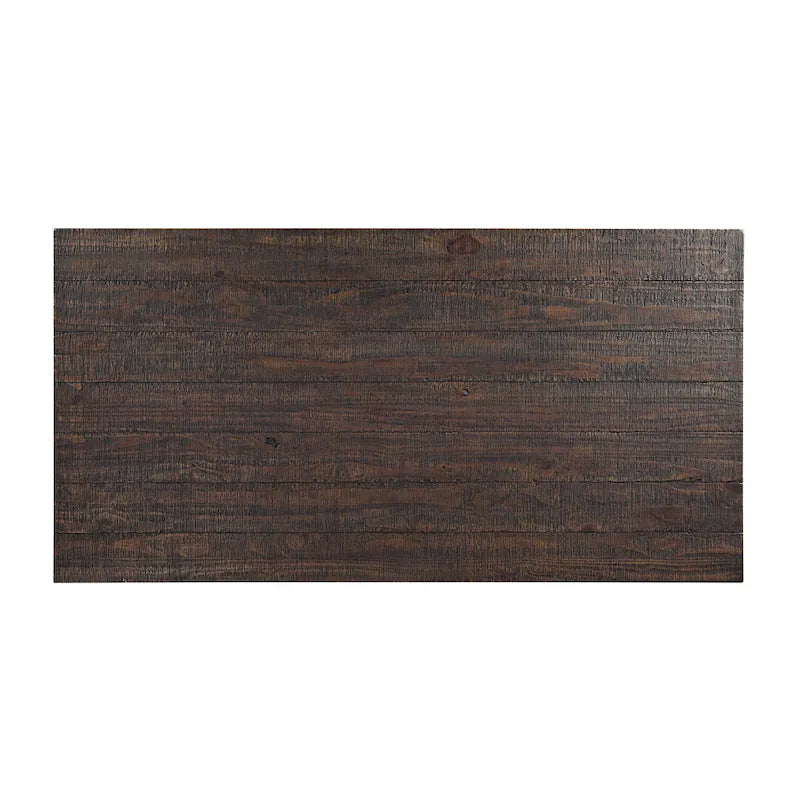 Rustic 76-inch Solid Wood Dining Table