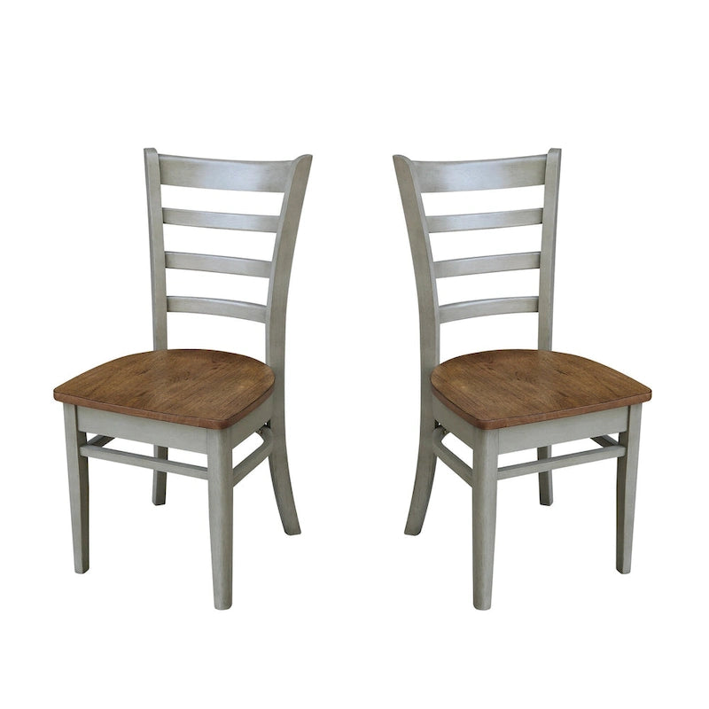 Set aus zwei Beistellstühlen