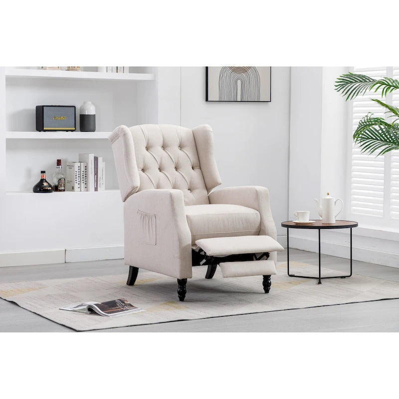 Modern Comfortable Upholstered leisure chair / Recliner Chair for Living Room
